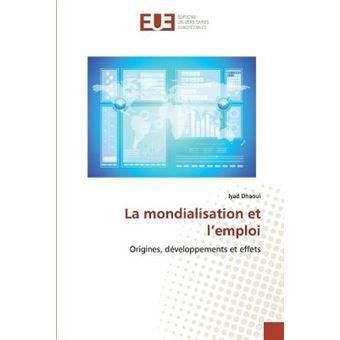 La Mondialisation Et L'Emploi - 1