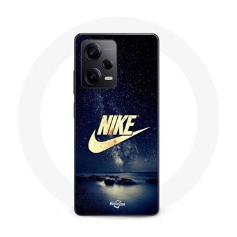 Capa Maniacase para Xiaomi Redmi Note 12 Pro 5G nike logotipo ouro noite estrelada - 1