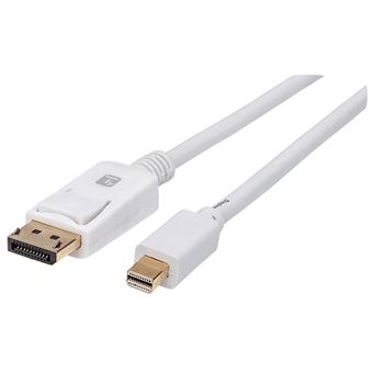 Cabo Displayport Techly ICOC MDP-030T4K | Branco - 1