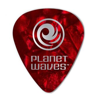 Planet Waves 1CRP4-10 palheta Celuloide Pérola, Vermelho 10 peça(s) - 1
