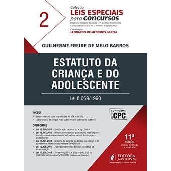 Estatuto Da Criança E Do Adolescente: Lei 8.069/1990 - 1
