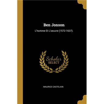 ben Jonson Paperback -