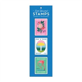 Ever Upward Stamps Shaped Magnetic Bookmarks - 1