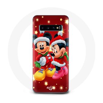Capa Maniacase para Samsung Galaxy S10 Mickey Mouse eminnie Mouse O Dia de Natal - 1