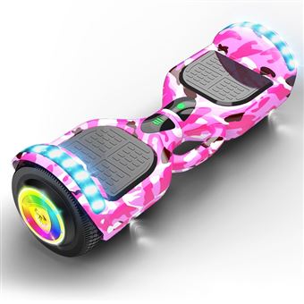 Hoverboard Lingmeng LM07B | Bluetooth | Música | 500W - Rosa - 1