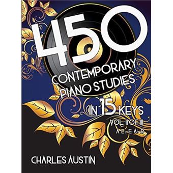 450 Contemporary Piano Studies In 15 Keys Volume 2 - 1
