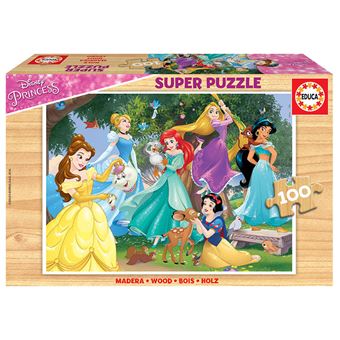 Puzzle Educa Disney Princess 17628 | 100 Peças - 1