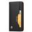 Capa Magunivers de PU Flip Preto com Suporte para Samsung Galaxy A20E_2