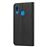 Capa Magunivers de PU Flip Preto com Suporte para Samsung Galaxy A20E_3
