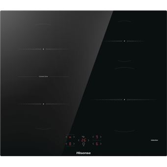 Placa de Indução Hisense HI621FM | Elétrica | 59.5 cm | 4 Zonas | Preto - 1