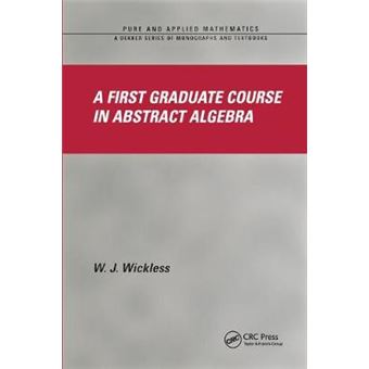 A First Graduate Course In Abstract Algebra 266 Chapman  Hallcrc Pure And Applied Mathematics - 1