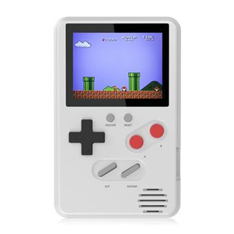 Consola Portátil com 500 Jogos Clássicos Pré-Instalados | Tela Colorida de 2,4'' - Branco. - 1