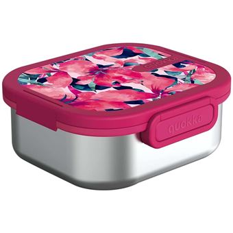 Recipiente Alimentar Quokka | Aço Inoxidável | Hermético | Ultra Resistente | Rosa - 1