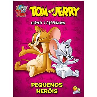 Colorir e atividades(GD)-Tom and Jerry: Pequenos heróis - 1