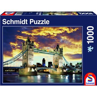Puzzle Schmidt Spiele Tower Bridge, London | 1000 Peças - 1