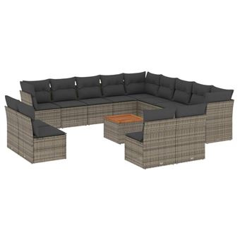 Conjunto de Mobiliário de Exterior VidaXL 3223939 - 1