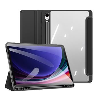 Capa DUX DUCIS para Samsung Galaxy Tab S10 FE Preta Antichoque com Porta- preta - 1