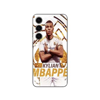 Capa Maniacase para Samsung Galaxy S25 | Kylian Mbappe Real Madrid Papel de Parede Celebração - 1
