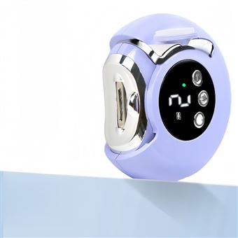 Corta-unhas elétrico recarregável BAYKAR para bebés e crianças | Multifunção | QT707 - Roxo - 1