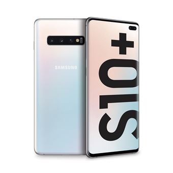 Smartphone Samsung Galaxy S10+ | 8 GB | 128 GB | Dual SIM híbrido | Prism white - 1