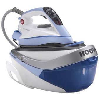 Estação de engomar a vapor Hoover SRD 4107 2100 W 1 l Base de cerâmica Azul, Branco - 1