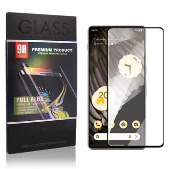 Pelicula Frontal Headcase® Curva em Vidro Temperado Full Glue para Google Pixe 7 Pro - 1