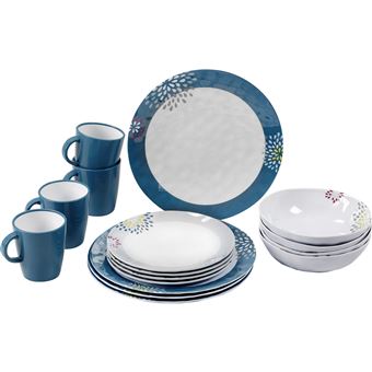 Conjunto de Mesa de Campismo Brunner 0830155N.C6F | Azul, Branco - 1