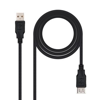 Cabo Usb Nanocable 10.01.0204-BK | Preto - 1
