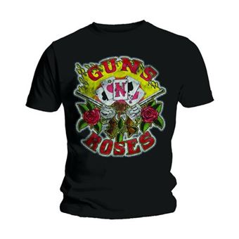 T-shirt Rock Off GUNS N ROSES | Cards | Preto | XL - 1