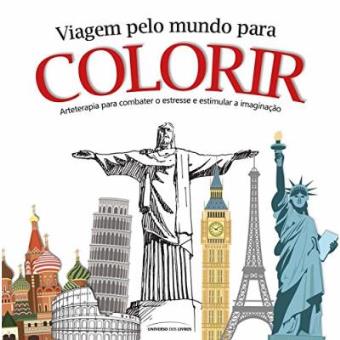 Viagem Pelo Mundo Para Colorir - 1