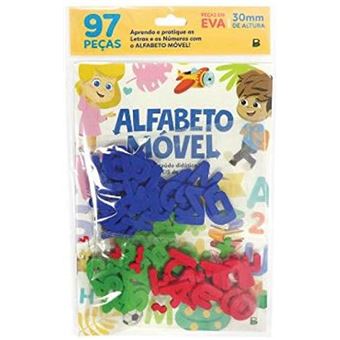 Alfabeto Movel: Letras e Numeros - 1