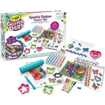 Kit Laboratório Crayola Glitter Dots Super Set & Luxe - 1