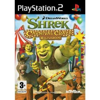 Shreks Carnival Craze Party Games PS2  Versão Reino Unido - 1