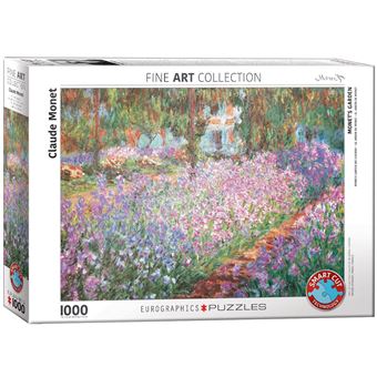 Puzzle Eurographics Monet's Garden by Claude Mo | 1000 Peças - 1