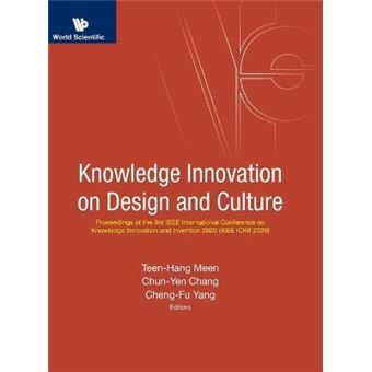 Knowledge Innovation On Design And Culture - Proceedings Of The 3Rd Ieee International Conference On Knowledge Innovation And Invention 2020 (Ieee Ickii 2020) - 1