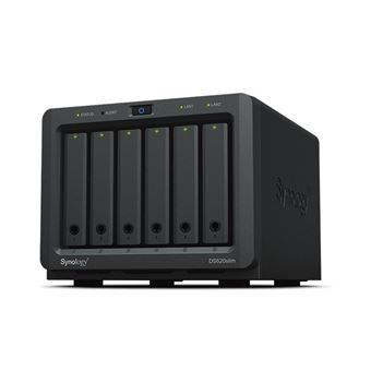 Nas Synology DiskStation DS620SLIM | Preto - 1