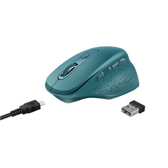 Rato Wireless Trust Ozaa | 2400 DPI | Azul - 1