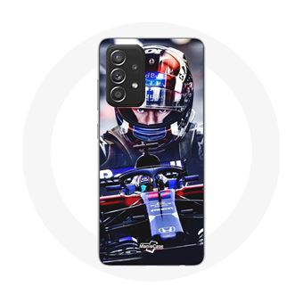 Capa Maniacase para Samsung Galaxy A52 Fórmula 1 Pierre Gasly Piloto de Corrida Francês de F1 - 1