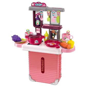 Cozinha de Brincar Portátil 3 em 1 com Acessórios LPM | +3 Anos - 1