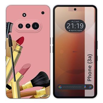 Capa Tumundosmartphone de silicone para Nothing Phone 3A 5G | Desenhos e Designs de Pincéis - 1