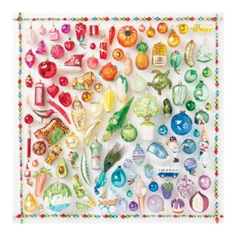 Rainbow Ornaments 500 Piece Puzzle - 1