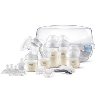 Kit para Alimentação de Recém-nascidos Philips AVENT Manual Breast Pump SCD430/50 Conjunto | Transparente - 1