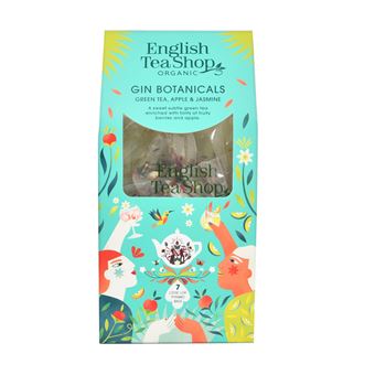 Gin Botanicals English Tea Shop | Chá Verde, Maçã e Jasmin | 7 Pirâmides de Folhas Soltas - 1