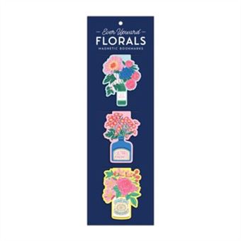 Ever Upward Florals Shaped Magnetic Bookmarks - 1