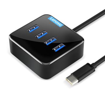 Adaptador Lenovo C603 4 em 1 | Type-C a 4USB3.0 HUB para HUAWEI Mate40/P50 Samsung S20 - 1