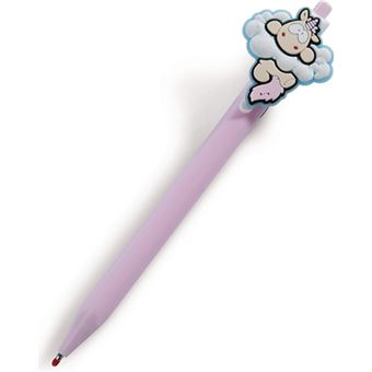 Caneta Nici Unicórnio Theodor Rosa com Figura - 1