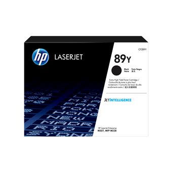 Original HP Toner LaserJet Original 89Y Preto de extraelevado rendimento - 1