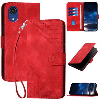 Capa Livro ZURSANA para Samsung Galaxy A03 Core | Couro PU Premium Magnético | Porta-cartões | Suporte | Vermelho - 1
