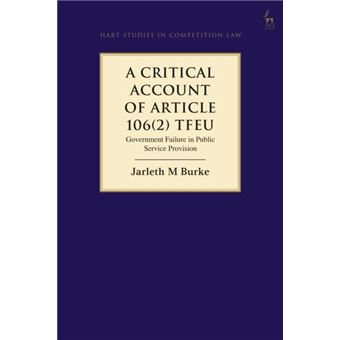 A Critical Account Of Article 1062 Tfeu - 1