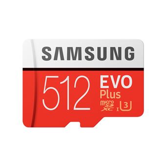 Cartão de Memória Samsung MB-MC512G | Vermelho, Branco - 1